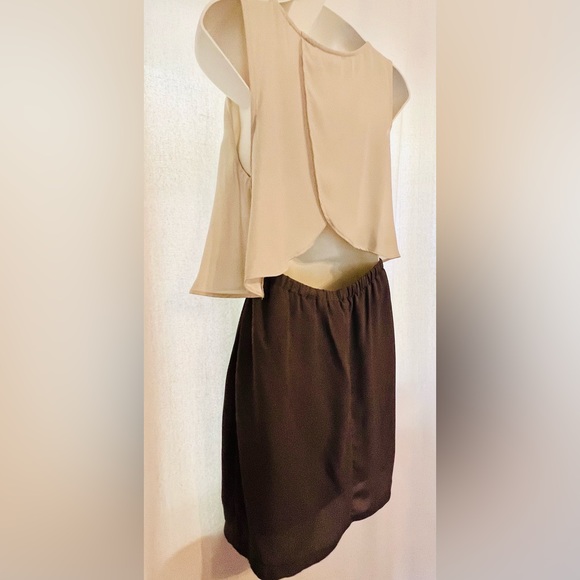 Costa Banka Anthropology, Sleeveless Dress, size medium, cream and gray - Picture 3 of 9